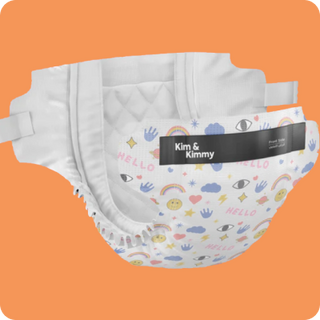 Kim & Kimmy No-Rash, No-Leaks Magical Nappies