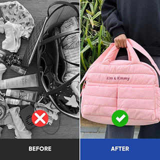 PowerMama - Luxury & Functional Nappie Bag + Free Nappies Bonus
